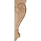 Ekena Millwork 9"W x 10"D x 34"H Super Jumbo Acanthus Wood Corbel, Cherry CORW09X10X34ACCH - alternate 2